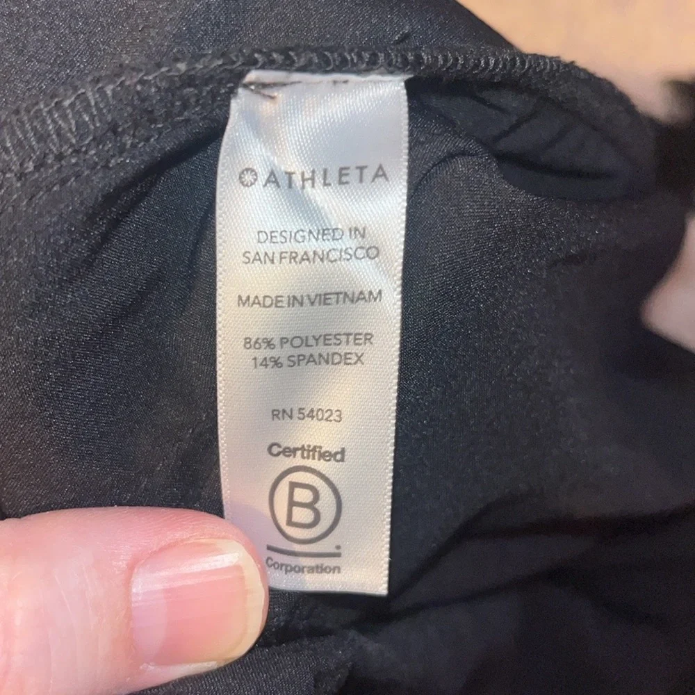 Athleta Uptown Ankle‎ Pant in Black.